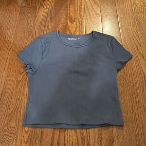 Abercrombie ribbed short sleeve